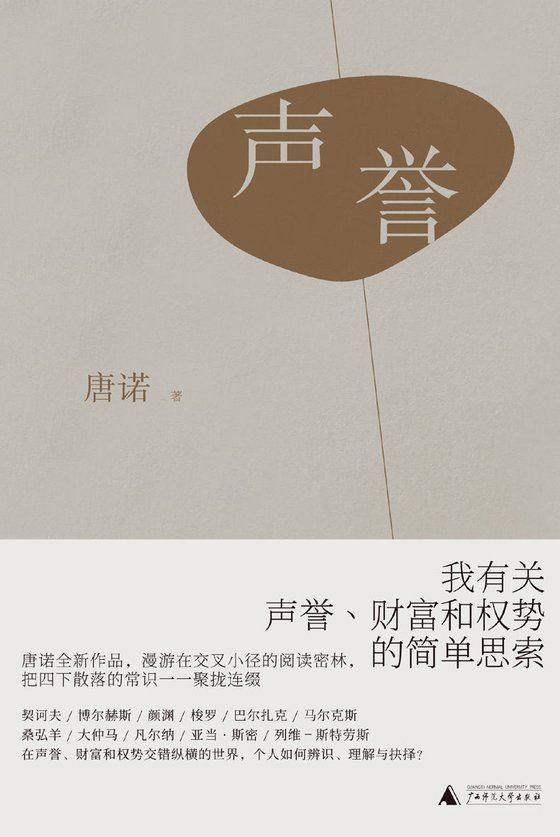 《声誉》 作者：唐诺