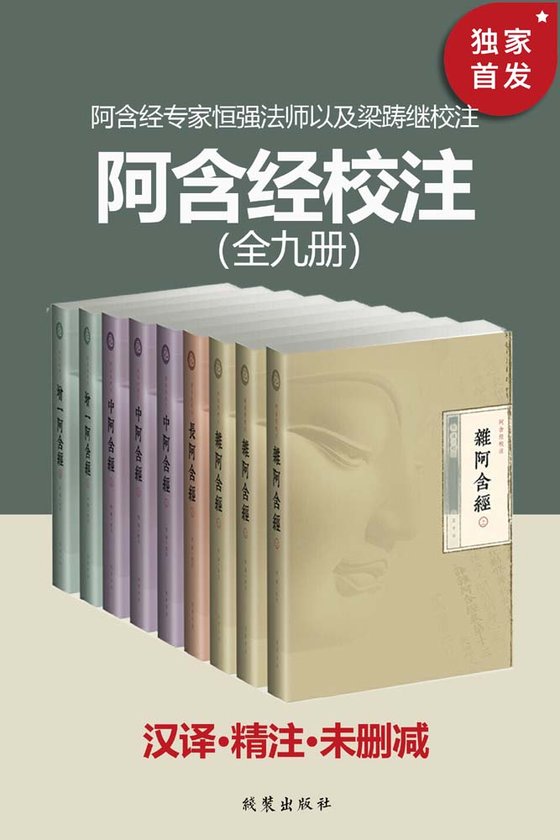 《阿含经校注（全九册）》 作者：恒强