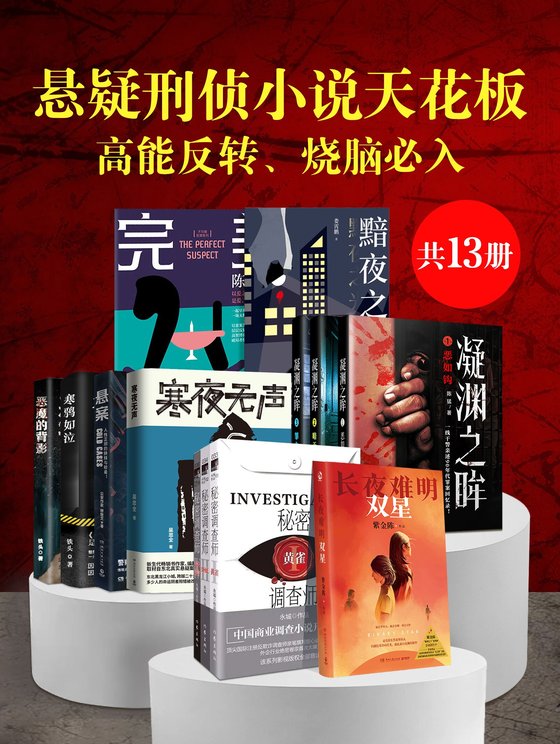 《悬疑刑侦小说天花板：高能反转、烧脑必入（共13册）》 作者：铁头
