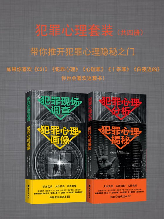 《犯罪心理套装（共四册）》 作者：许大鹏